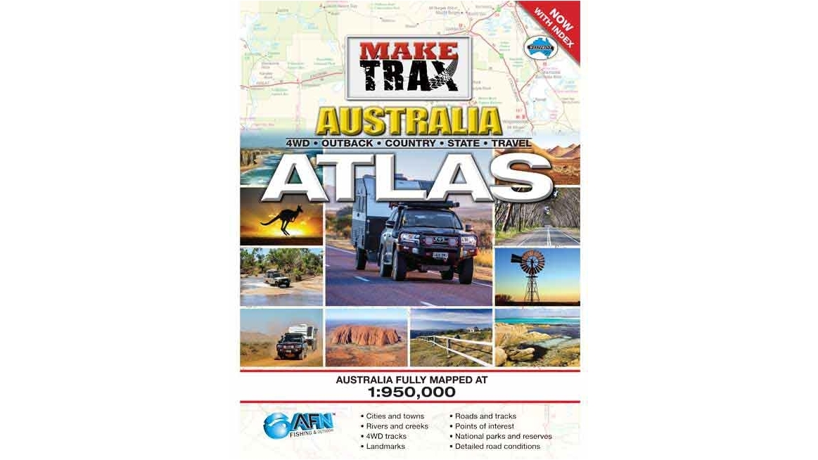 Make Trax Australia Maxi Atlas With Index
