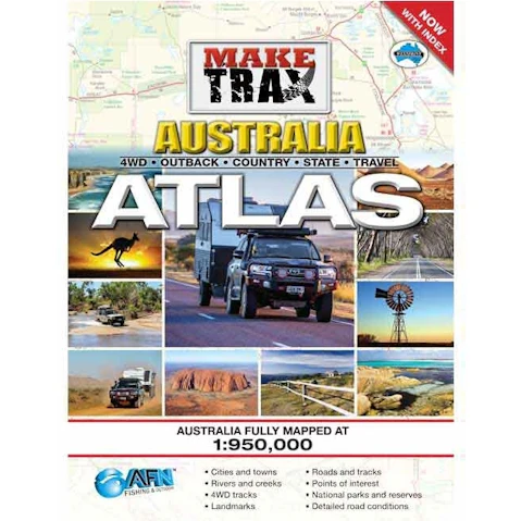 Make Trax Australia Maxi Atlas With Index