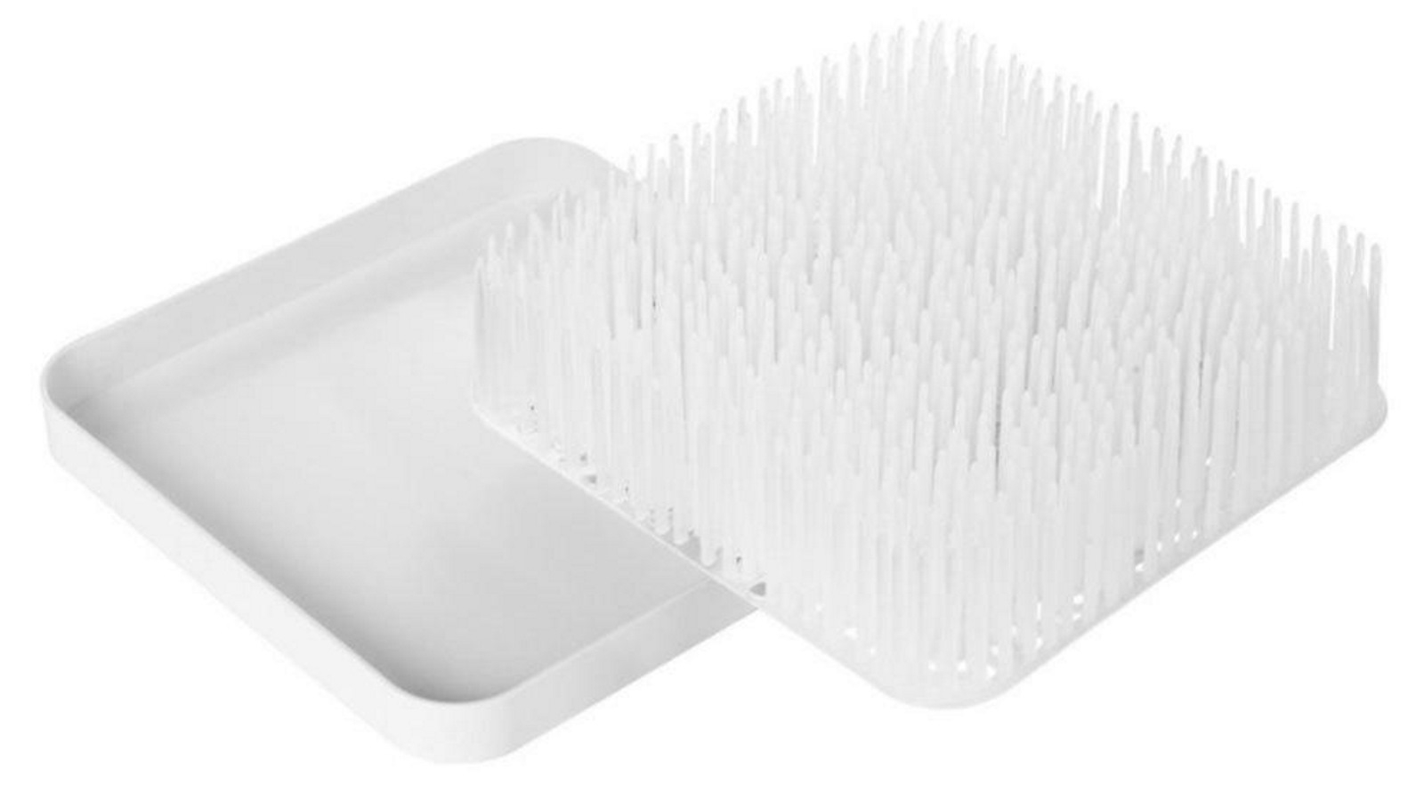 Boon Grass Countertop Drying Rack Clear/White Harvey Norman