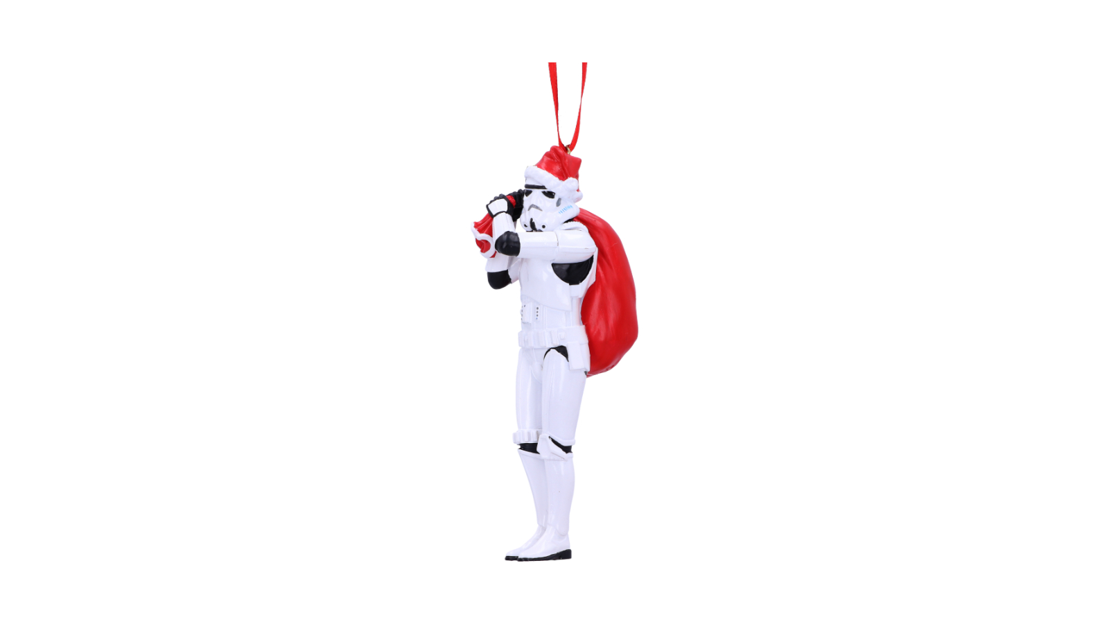Nemesis Now Stormtrooper Santa Sack Hanging Ornament - 13cm