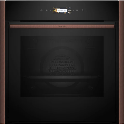 Neff 600mm Slide & Hide Pyrolytic Oven - Brushed Bronze