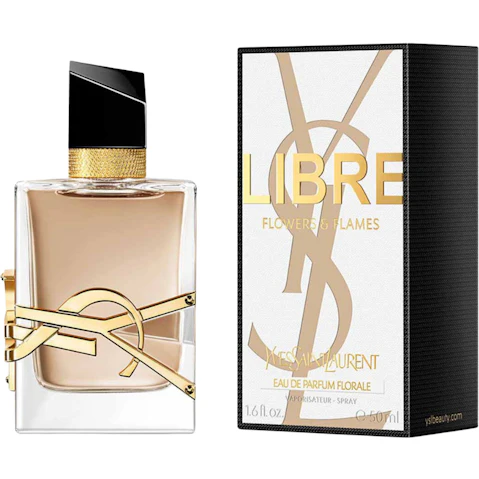 Yves Saint Laurent Libre Flowers and Flames 50ml EDP Florale Spray for Women