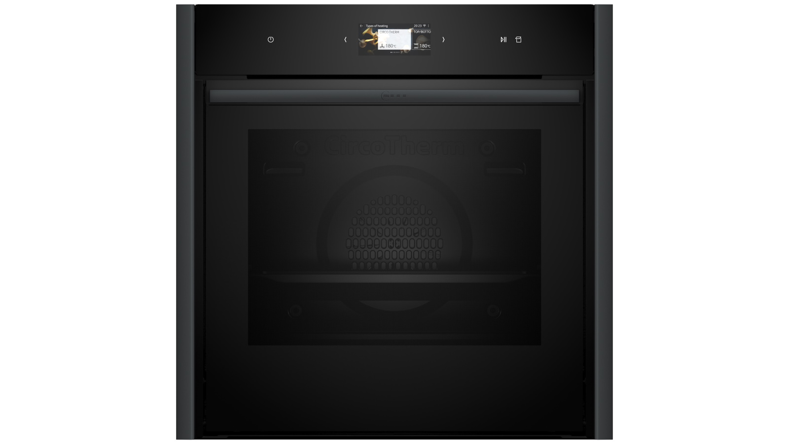 NEFF 600mm Slide & Hide Oven with Full Steam - Anthracite Grey