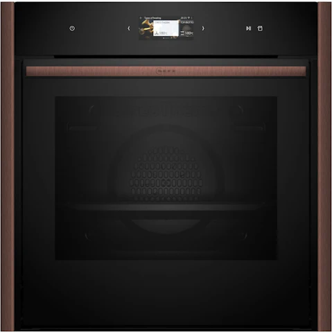 Neff 600mm Slide & Hide Pyrolytic Oven with Vario Steam - Brushed Bronze