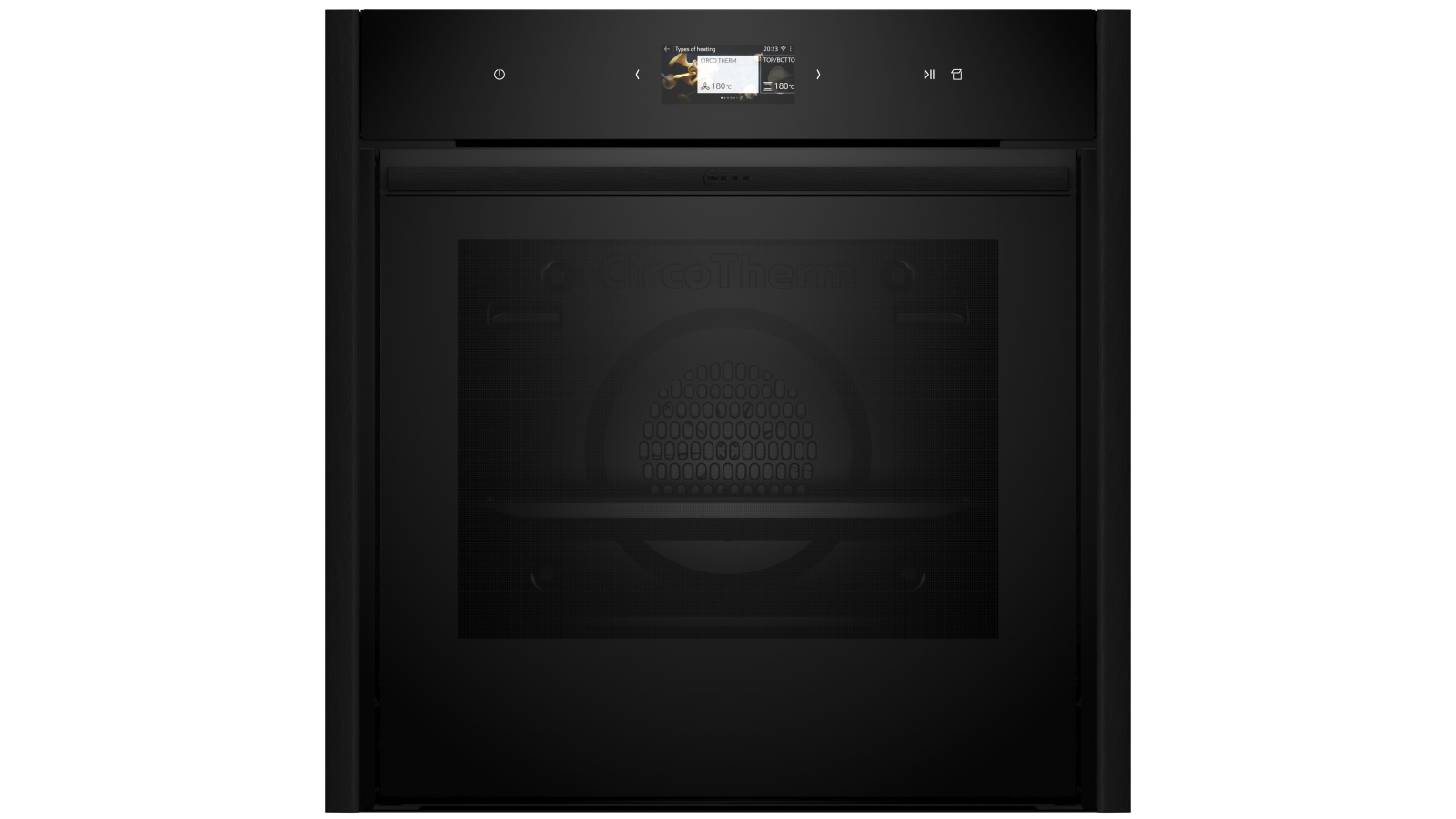Neff 600mm Slide & Hide Pyrolytic Oven with Vario Steam - Deep Black