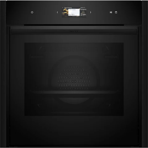Neff 600mm Slide & Hide Pyrolytic Oven with Vario Steam - Deep Black