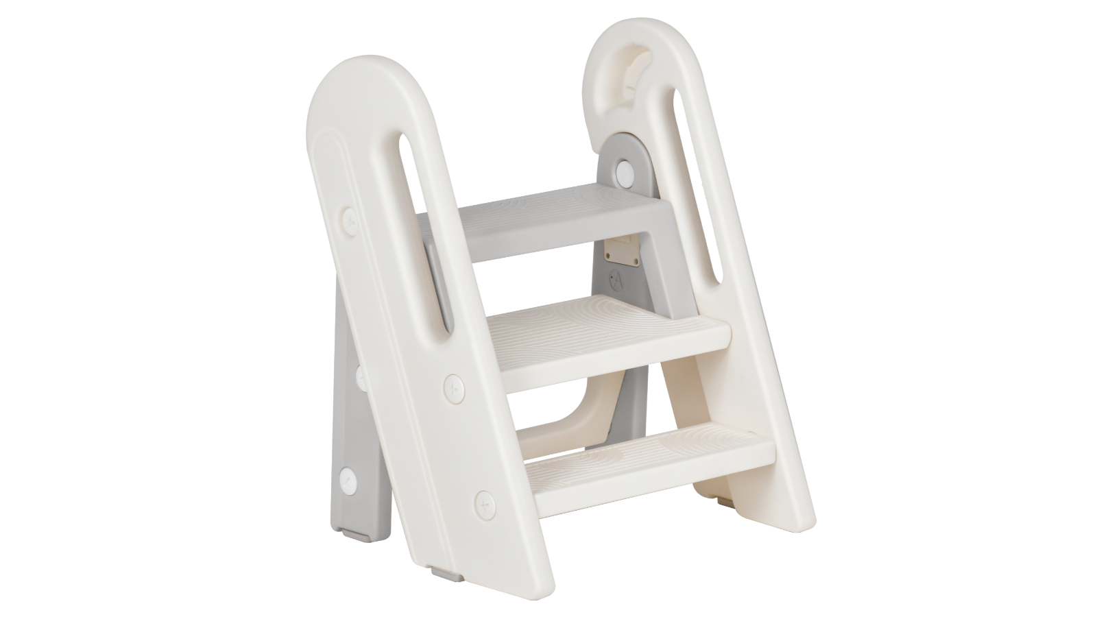 Advwin Foldable Toddler Step Stool Potty Training Step Stool with Adjustable Height