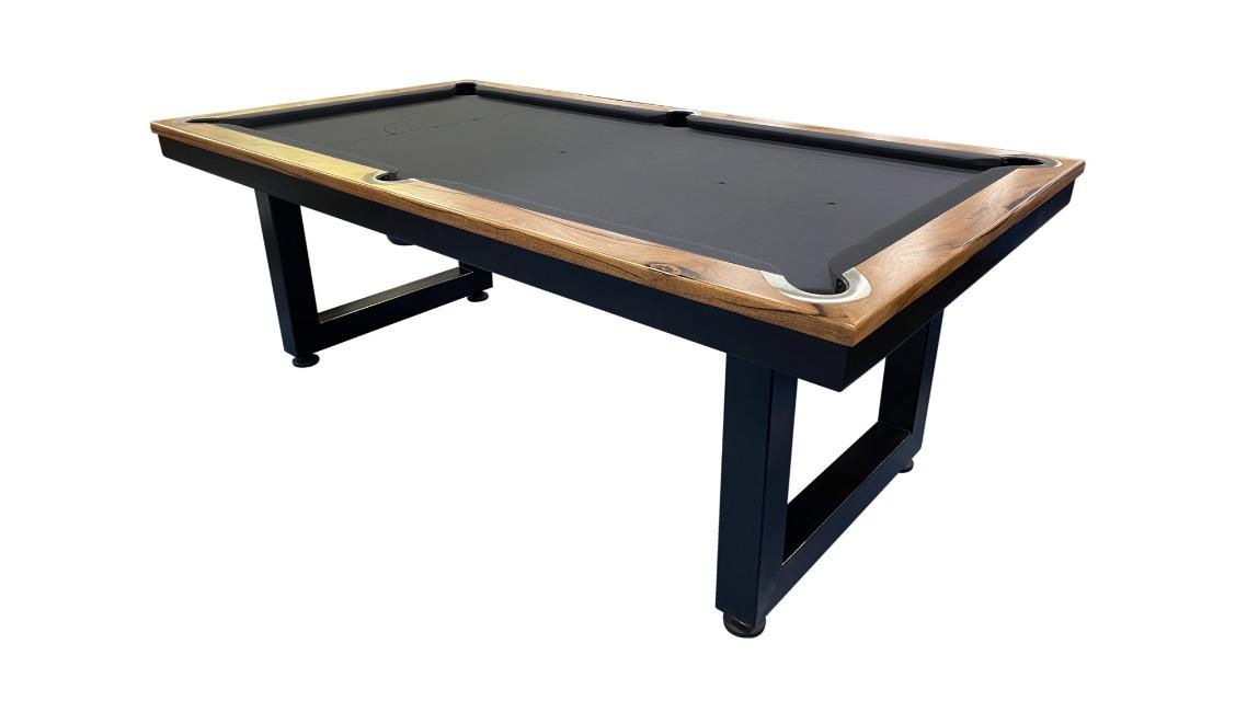All Table Sports 7ft Odyssey Marri Timber Pool Billiards Table - Charcoal Felt (Upstairs Downstairs Drop Off)