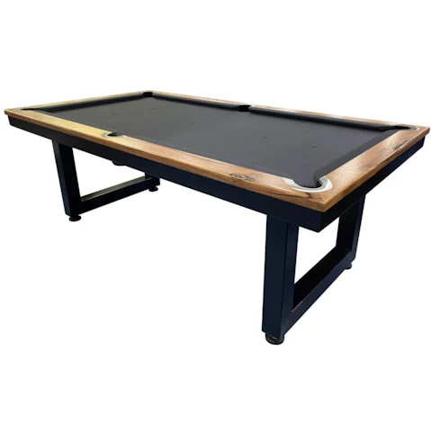 All Table Sports 8ft Marri Timber Slate Odyssey Pool Billiards Table - Charcoal Felt