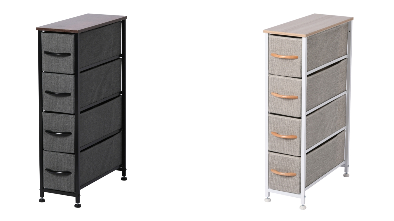 Sherwood Luna 4-Drawer Fabric Tallboy