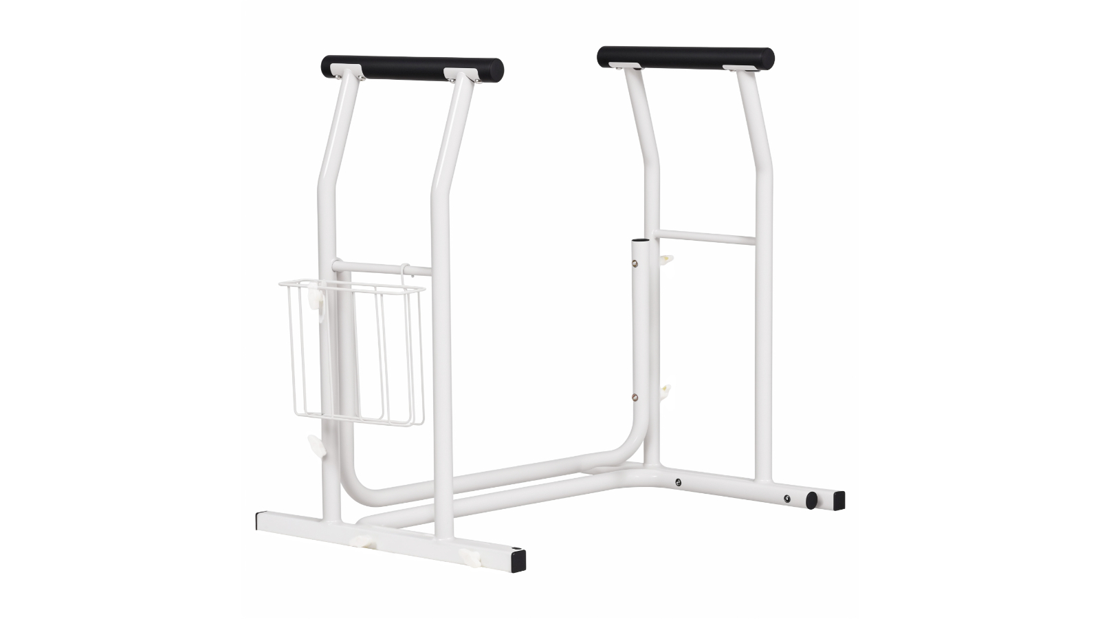 Advwin Iron Toilet Safety Rails - White