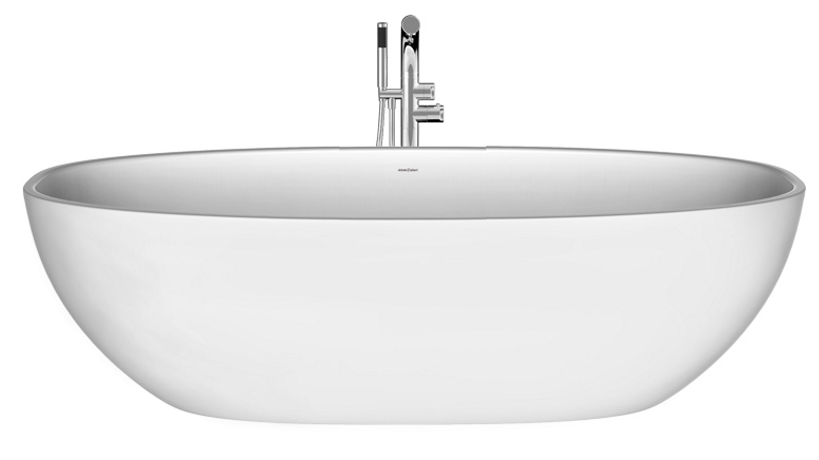 Victoria & Albert Barcelona 1800mm Freestanding Bath - Matte Stone White