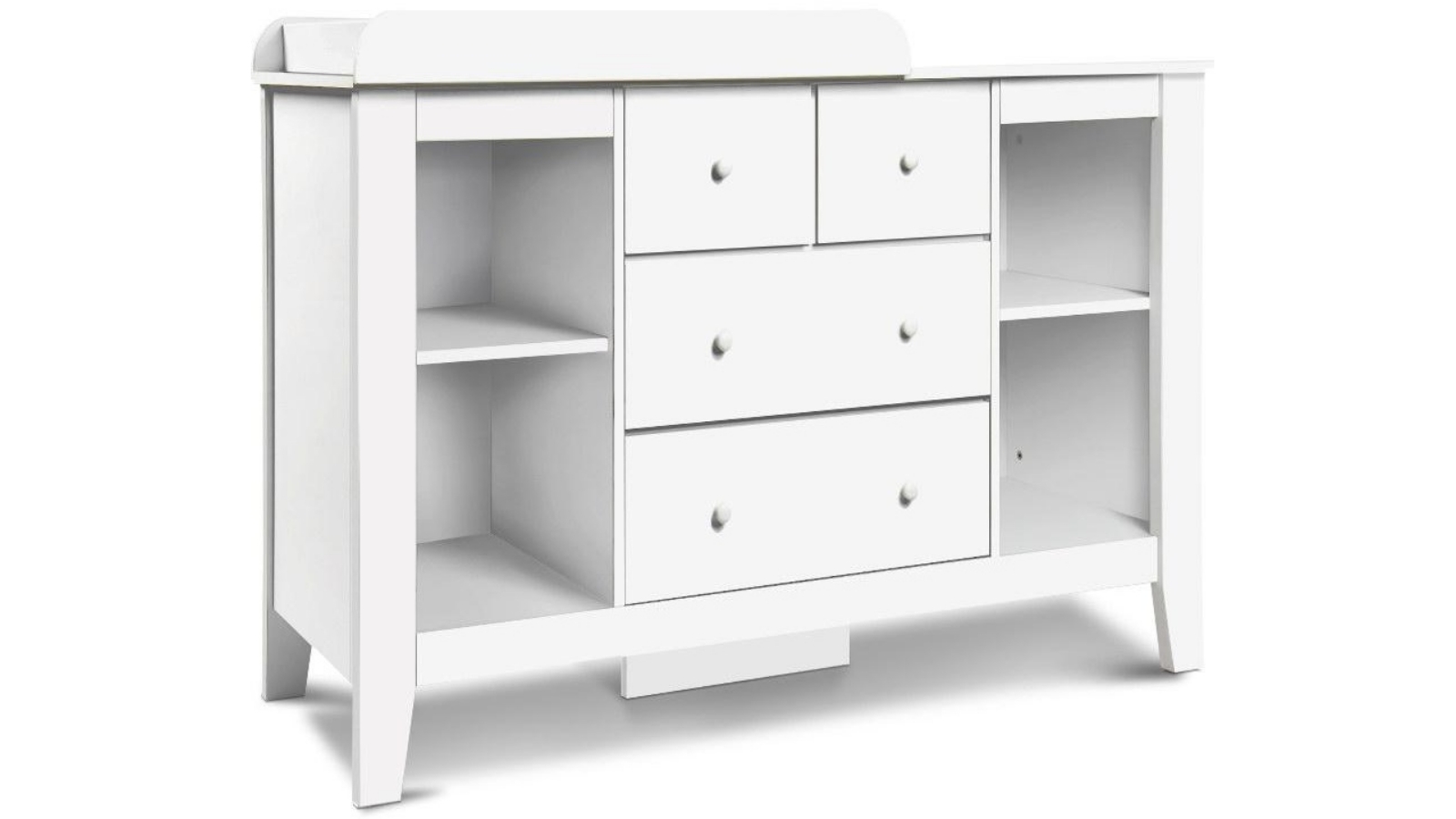 BL Baby Change Table with Drawers White Harvey Norman