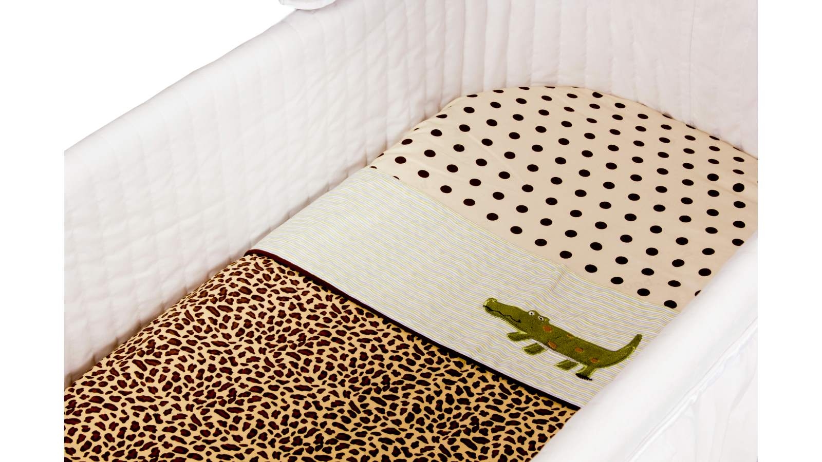 Babyhood Amani Bebe 3 Piece Bassinet Sheet Set - Wild Things