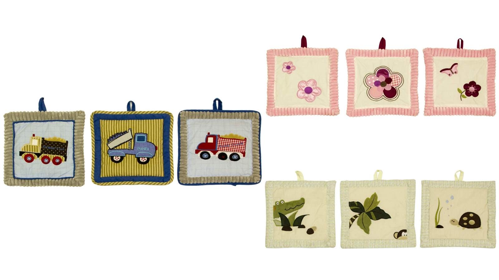 Babyhood Amani Bebe 3 Piece Wall Hanging