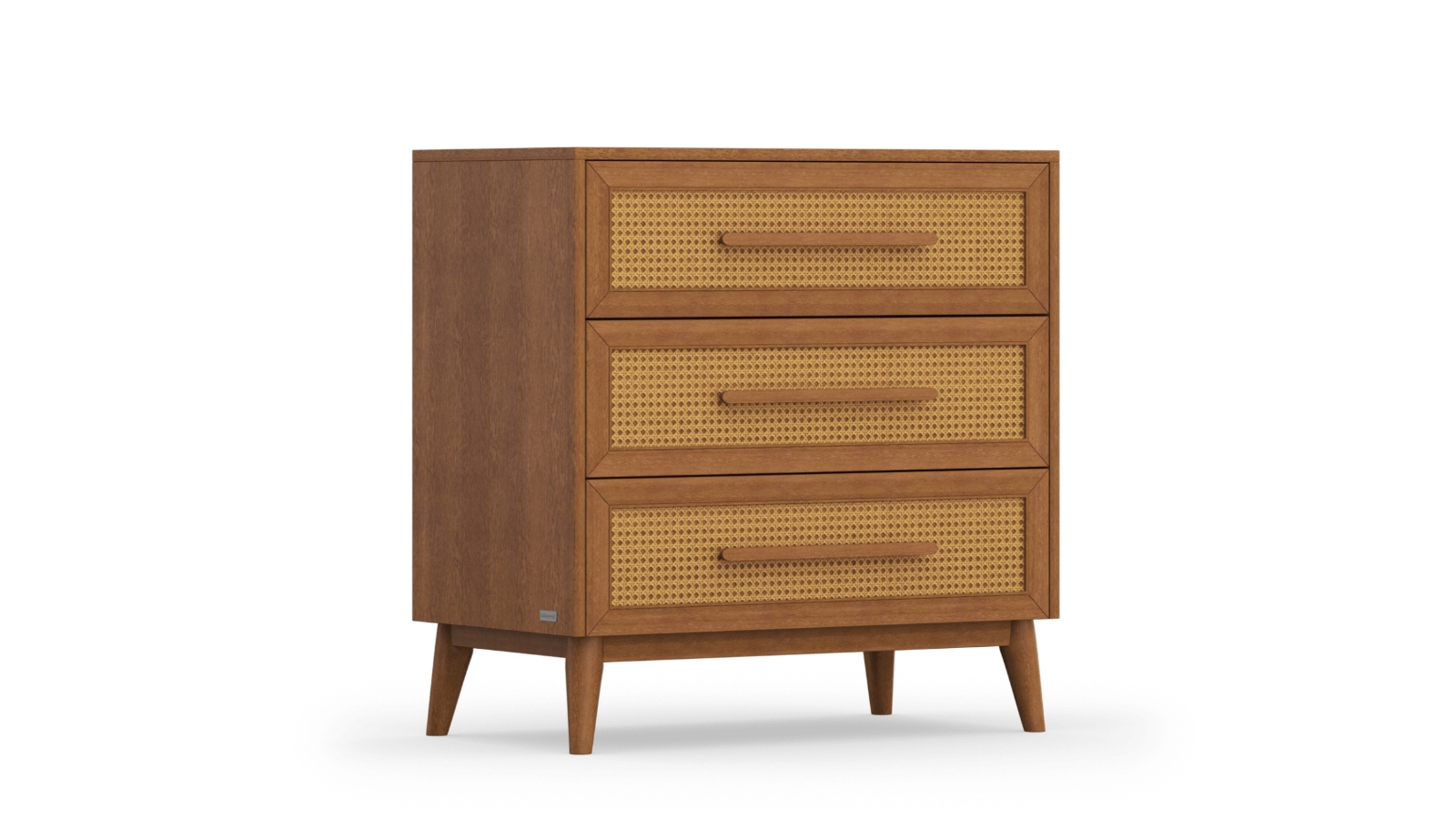 Babyrest Kaya Chest 3 Drawer - Teak