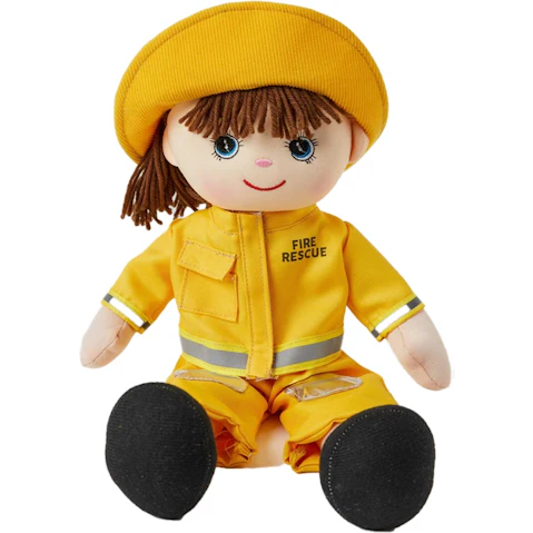 Jiggle and Giggle Best Friend Firefighter Doll