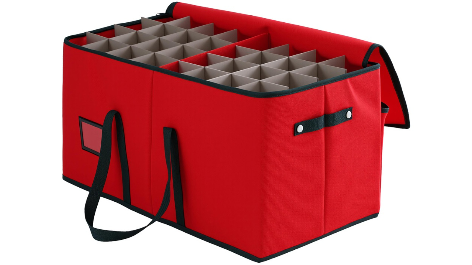 Jingle Jollys 128 Slots Christmas Baubles Storage Box