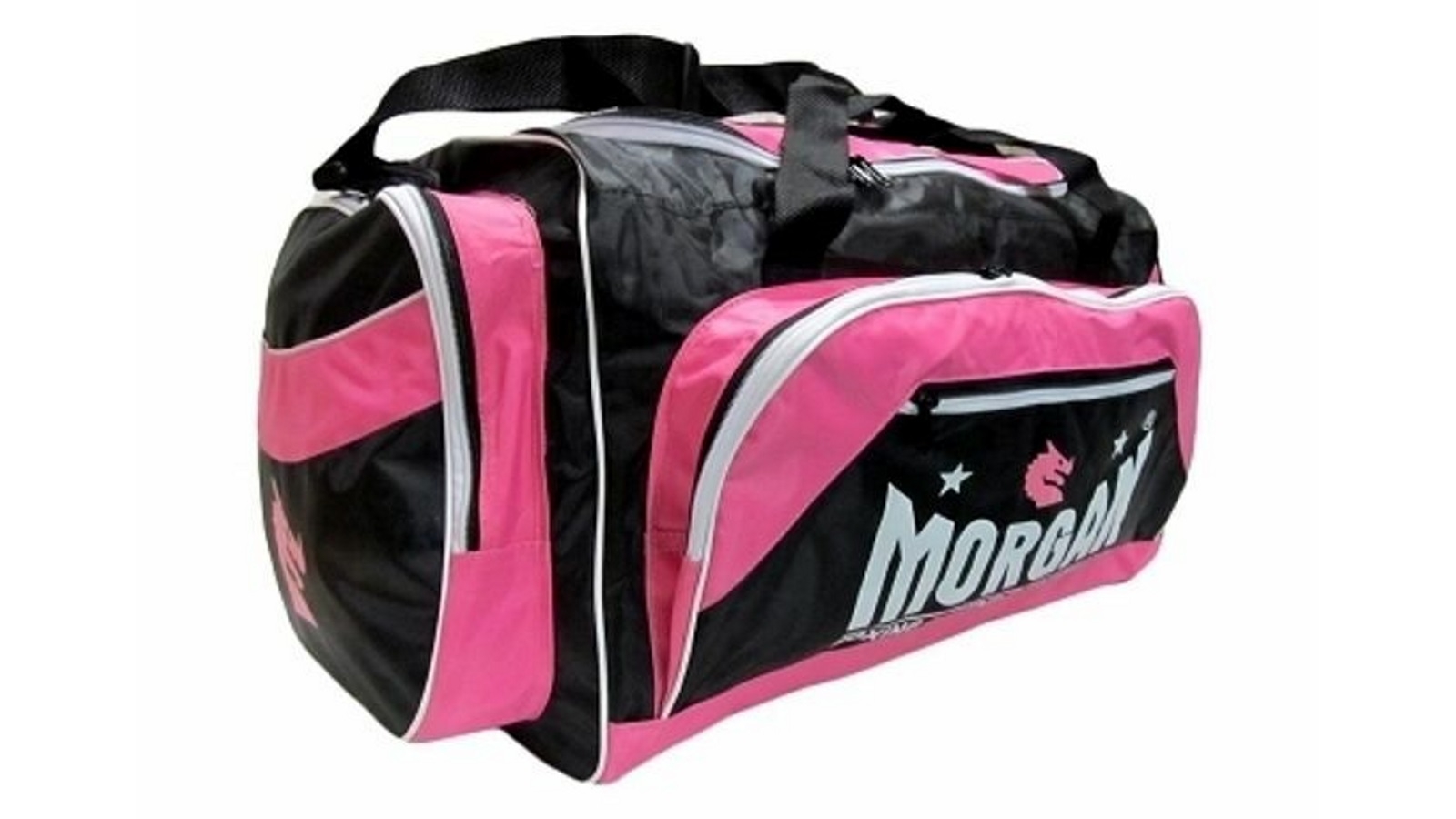 Morgan Sports Classic Personal Gear Bag - Black/Pink