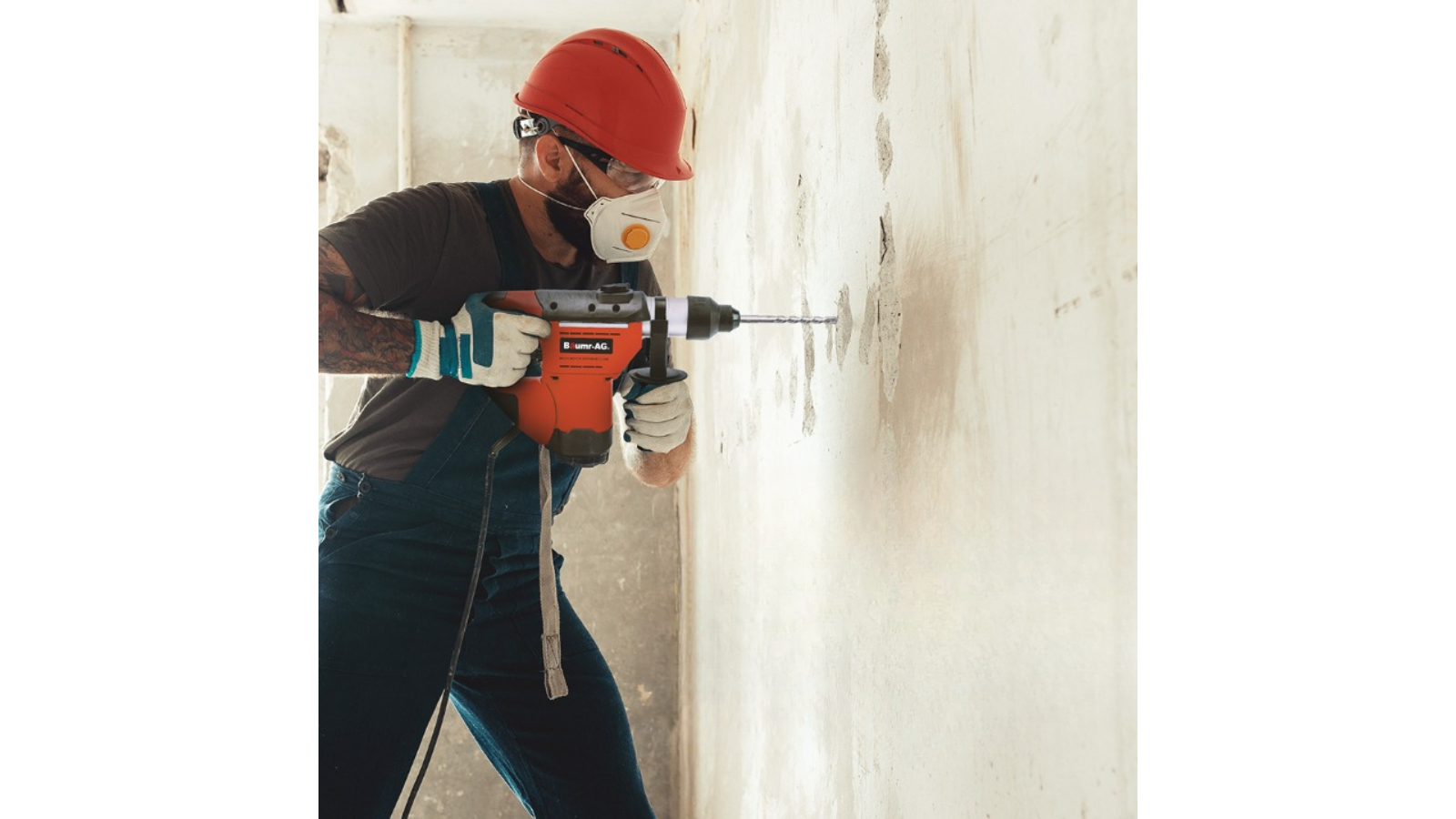 Baumr AG 1500W Electric Rotary Jack Hammer Drill Harvey Norman