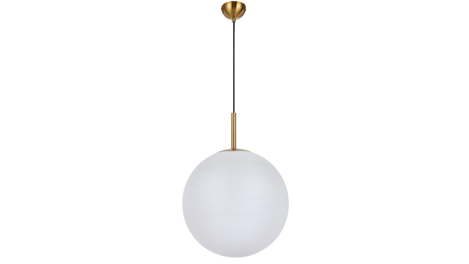 Pretty & Practical Malaga Elegant Hanging Pendant Light - Antique Gold