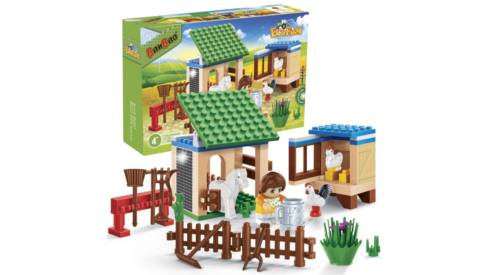 BanBao Animal Farm Toy