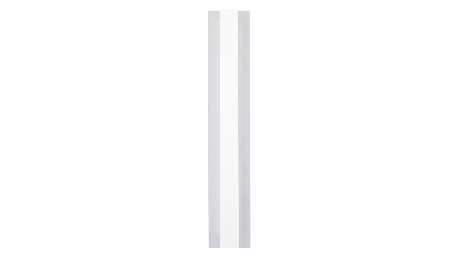 CLA Exterior/Interior White Banda LED Wall Light with Frosted Diffuser