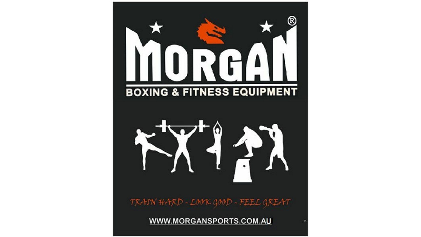 Morgan Sports Train Hard, Look Good, Feel Great Banner