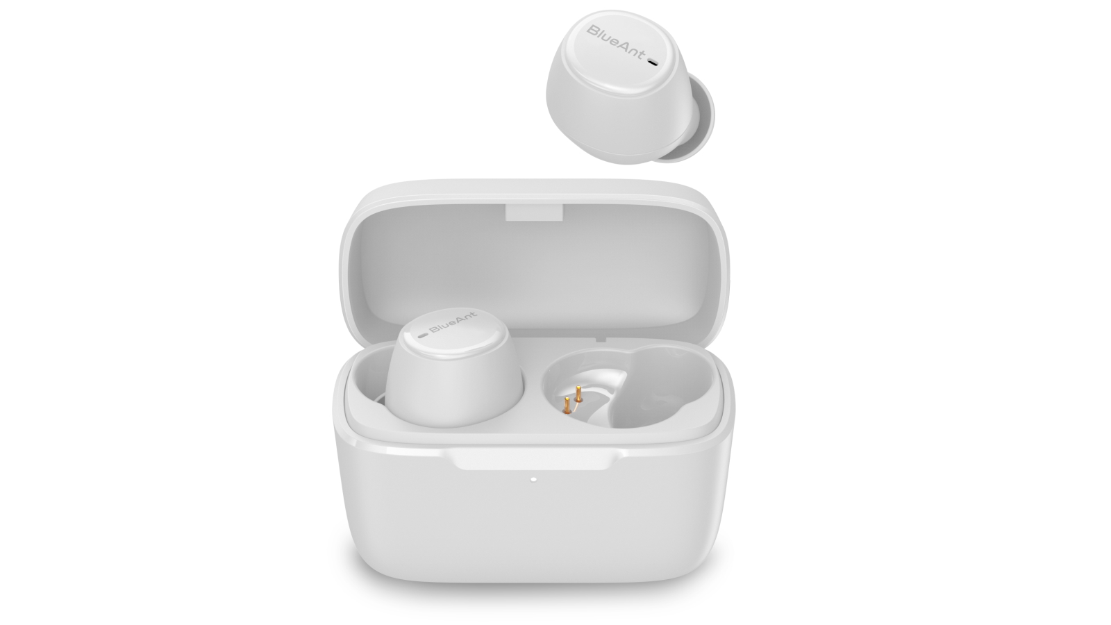 BlueAnt Pump Air Lite 2 True Wireless Earbuds - Arctic White