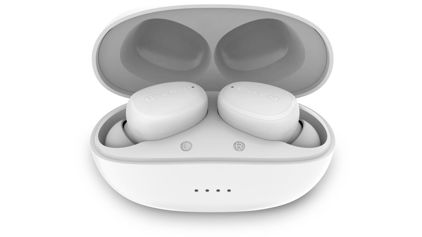 BlueAnt Pump Air Nano Micro True Wireless Earbuds - Arctic White