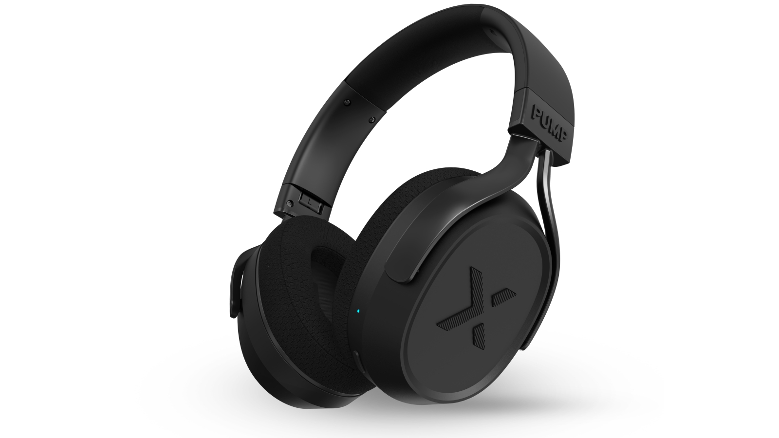 BlueAnt Pump X ANC Over-Ear Wireless Headphones - Stealth Black