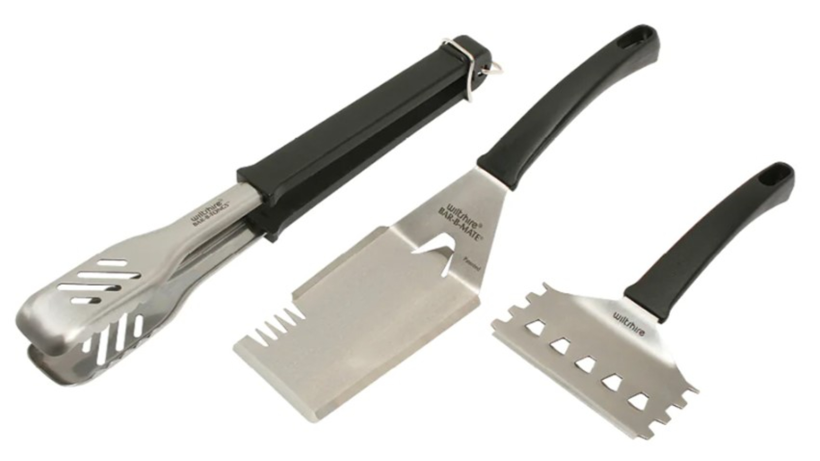 Wiltshire 3 Piece Barbeque Cook and Clean Kit