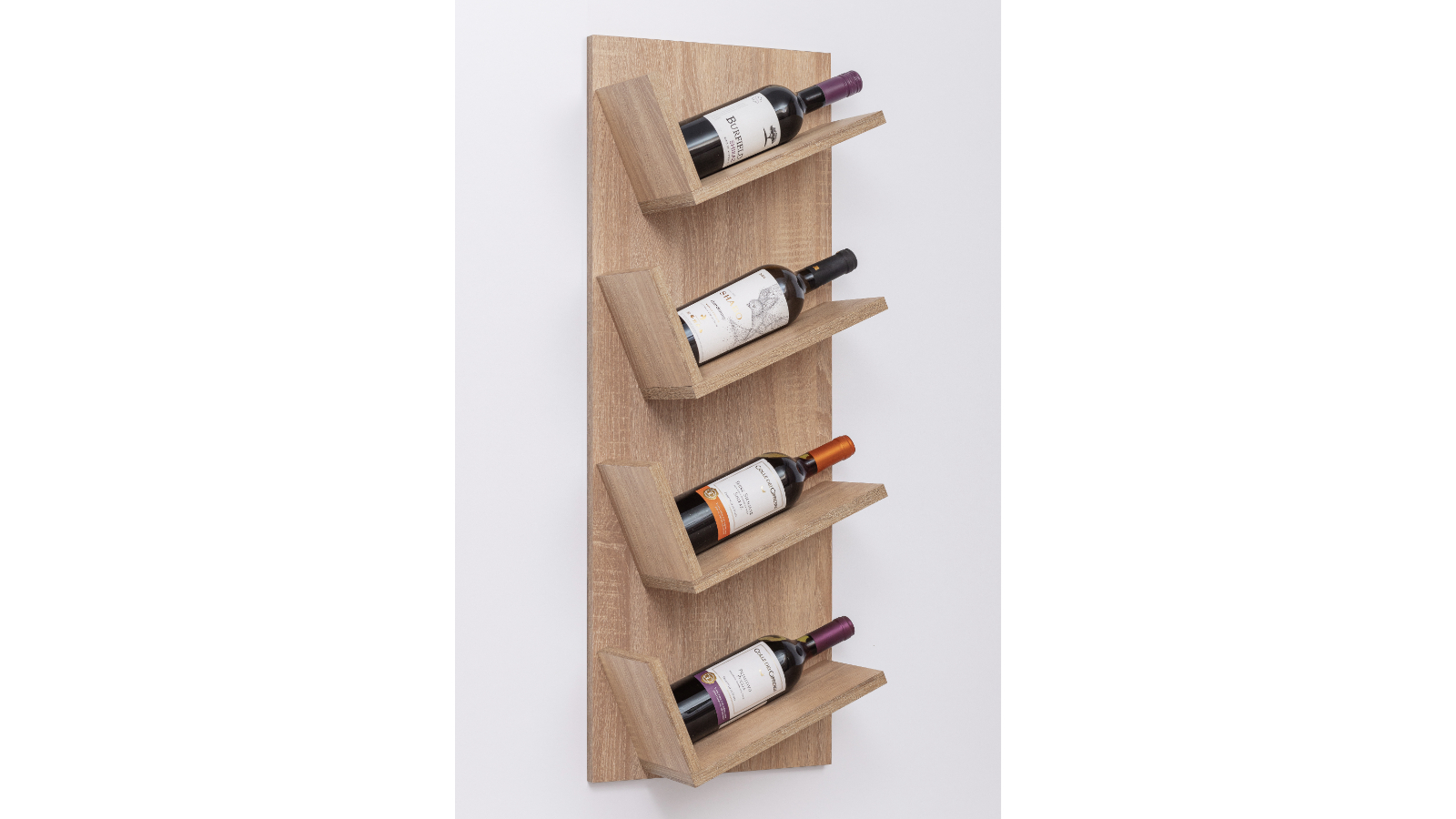 European Cabinetry Barcelona Display Shelf - Natural Oak
