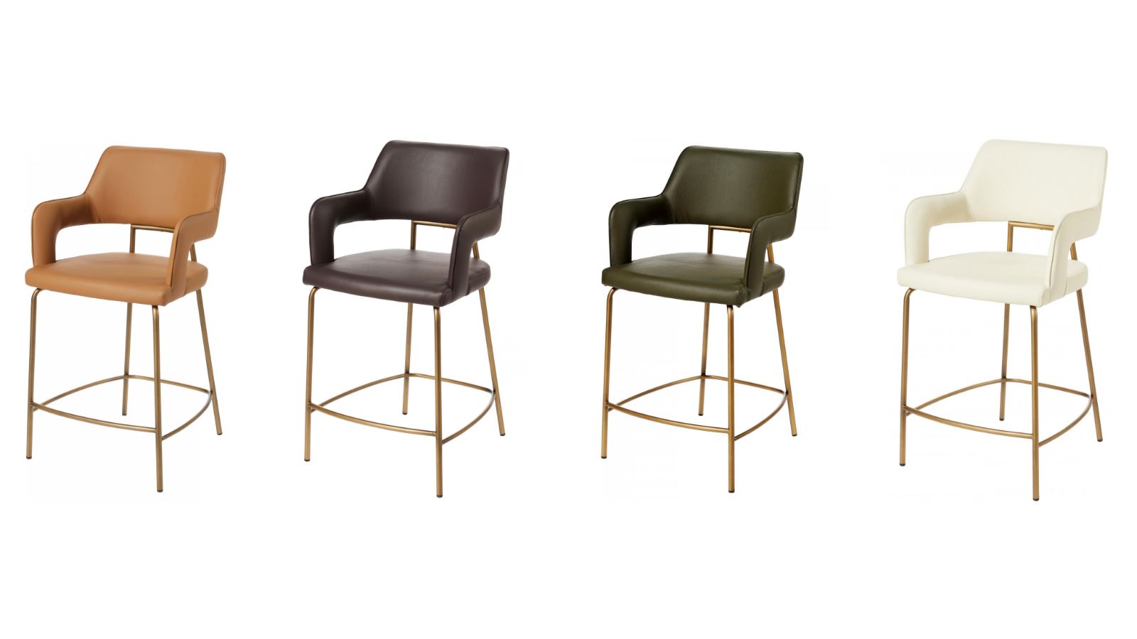 Lucianne PU Bar Stool