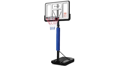 Everfit Basketball Hoop Stand Net Ring Blue Harvey Norman