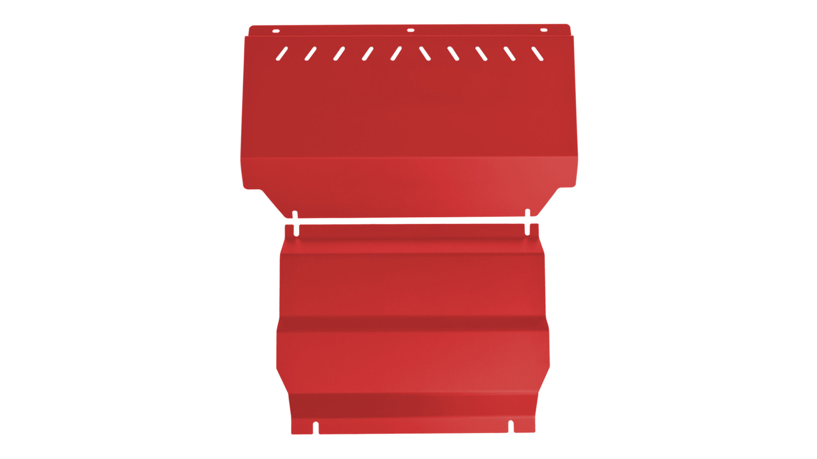 Machter Autoparts Pty Ltd  Powder Coated Red Front and Sump Guard Bash Plate Fit for Mitsubishi Triton ML MN 2006-2015
