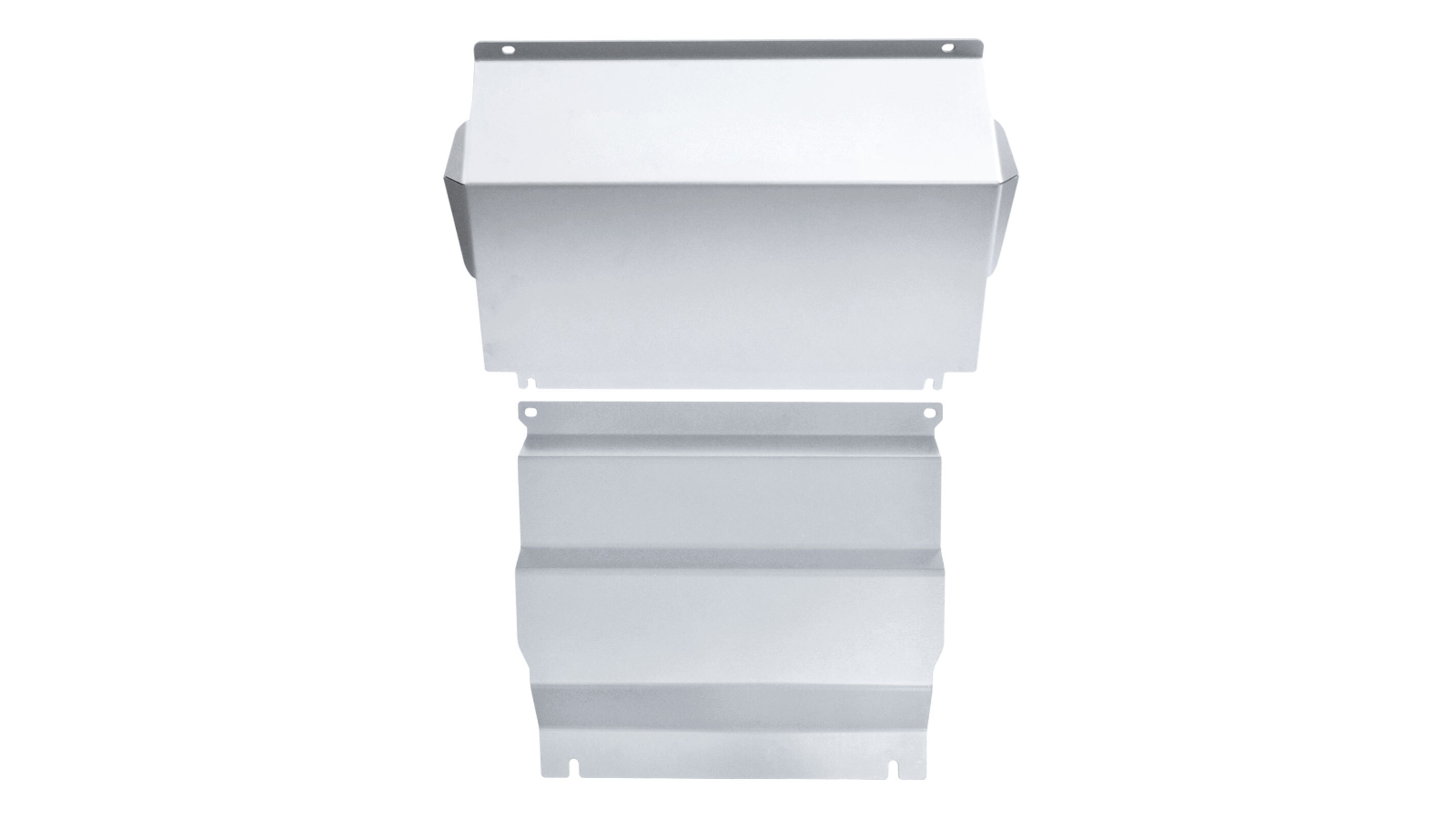Machter Autoparts Pty Ltd 2 Piece Silvery Bash Plate Fit for Mitsubishi Triton MQ 2015-On