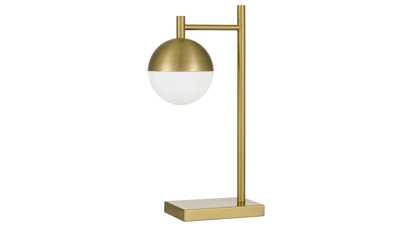 Pretty & Practical Vigo Table Lamp with Glass Shade for Elegant Accent Lighting