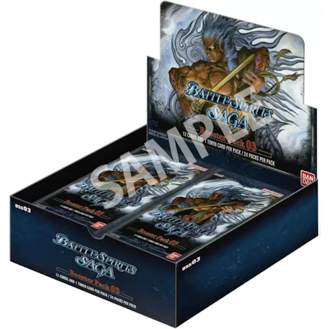 Battle Spirits Saga Box BSS03 Aquatic Invaders Booster Trading Card