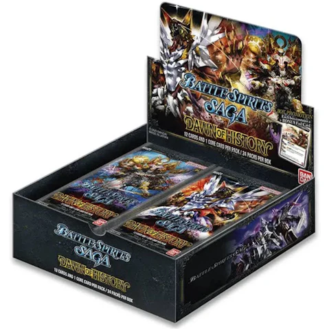 Battle Spirits Saga Box BSS01 Dawn of History Booster Trading Card