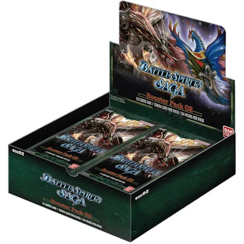 Battle Spirits Saga Box BSS02 False Gods Booster Trading Card