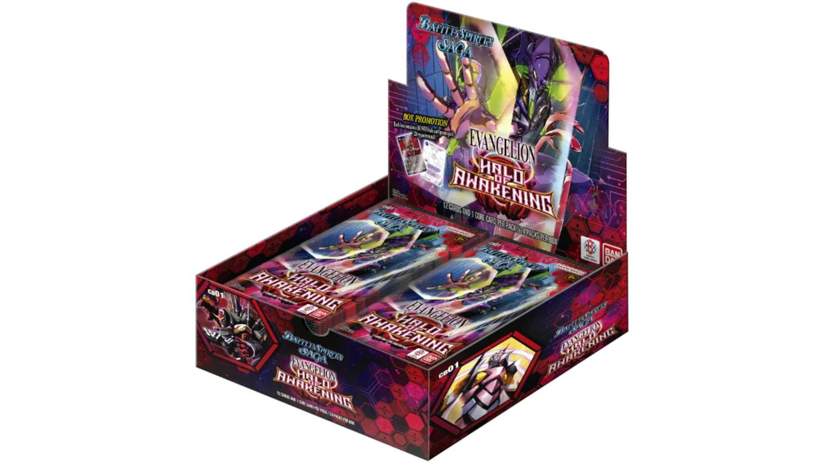Battle Spirits Saga Box CB01 Halo of Awakening Collaboration Booster Trading Card