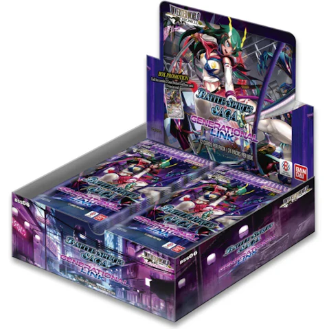 Battle Spirits Saga Box BSS06 Inverted World Chronicle Generational Link Booster Trading Card