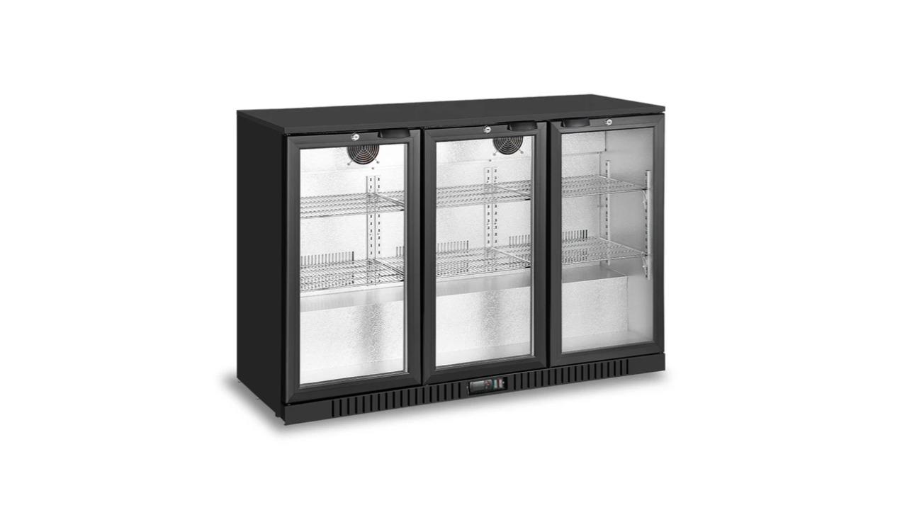 Atosa Commercial 3 Swing Door Back Bar Cooler