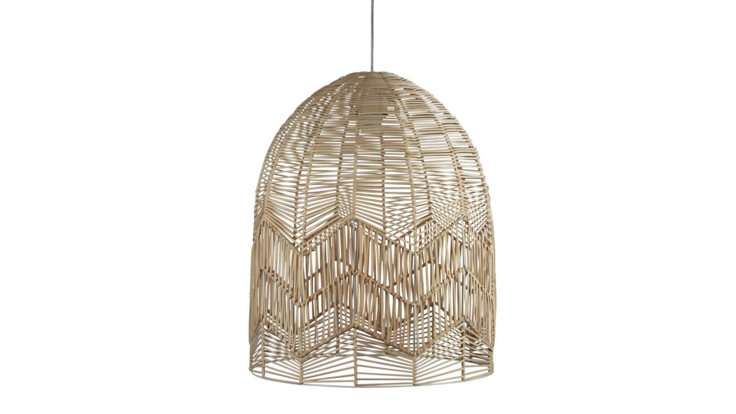 Oriel Lighting Tanah Natural Rattan Cane - Shade Only
