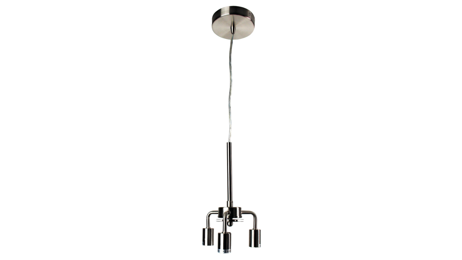 Oriel Lighting Suspension 3 Light - Brushed Chrome