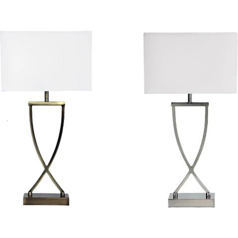 Oriel Lighting Chi Complete Bedside Lamp