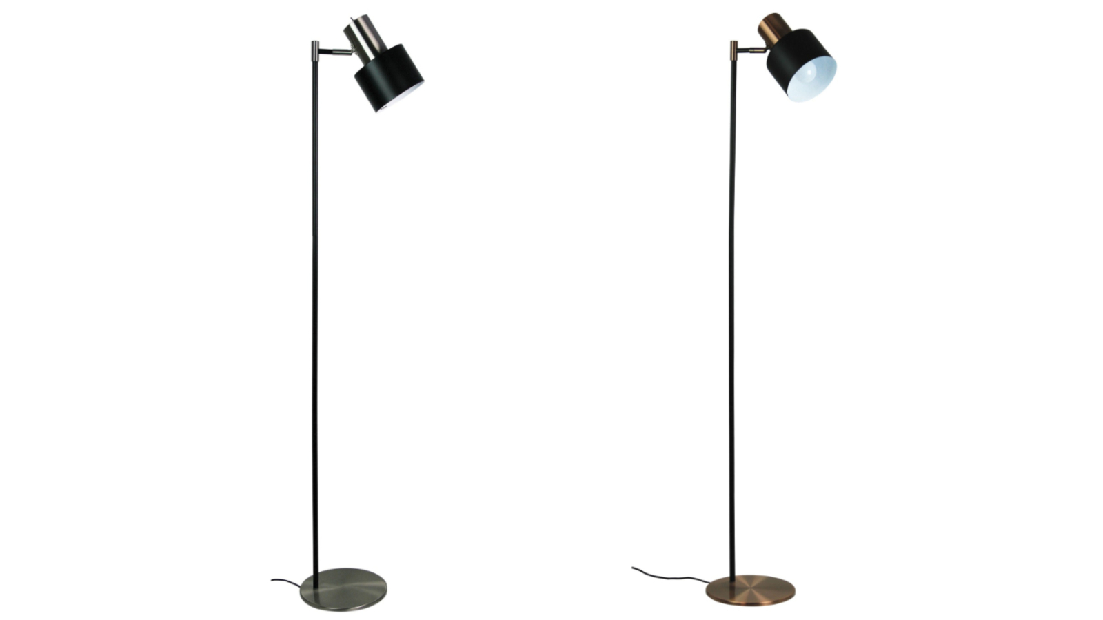 Oriel Lighting Ari Floor Mid-Century Task Lamp