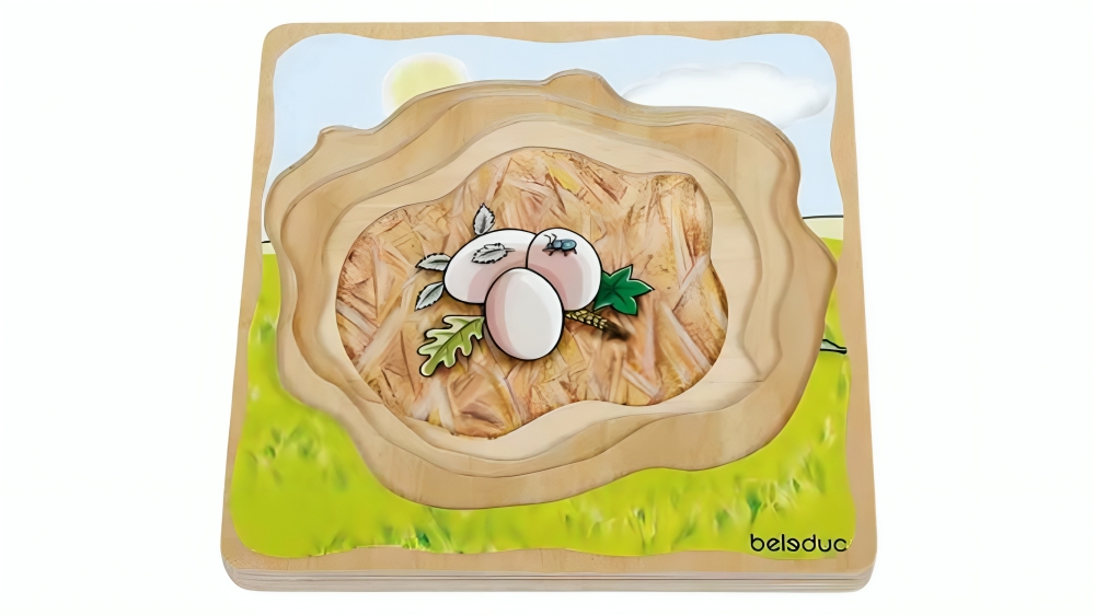 Beleduc T-17055 Life Courses Multilayer Puzzle - Duck