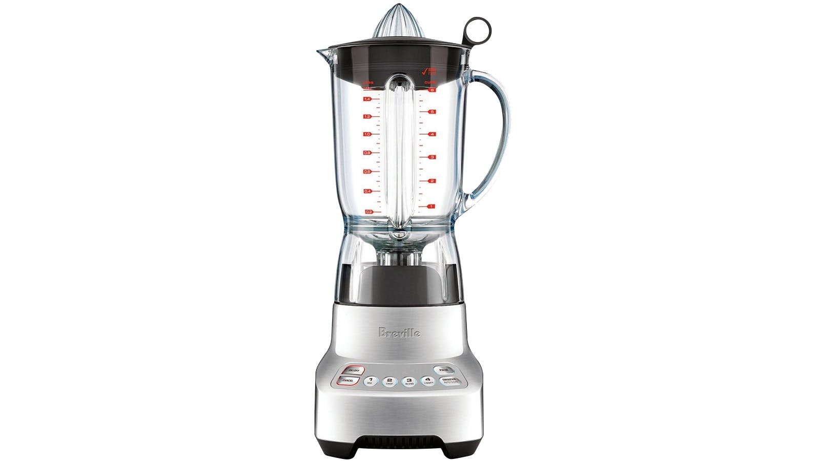  Breville Fresh and Furious Blender, Silver, BBL620SIL